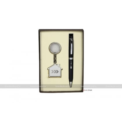 Personalized Pen with Oyo Keychain Set