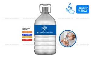 20 Litre Liquid Hand Rub Sanitizer (Pet) Bottle
