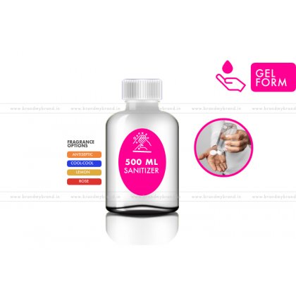 500ML Gel Form - Hand Cleanser Sanitizer