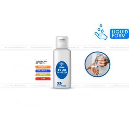 60ML Liquid Hand Rub Sanitizer