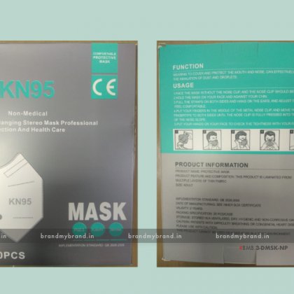 KN95- Ear Hanging Stereo PROTECTIVE Mask (Medical/Non-Medical)