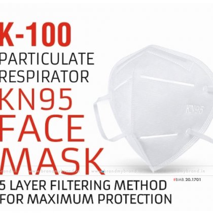 K100/KN95 particulate respirator face mask