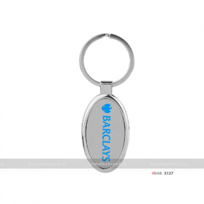 Personalized Barclays Keychain