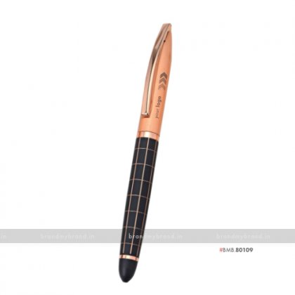 Personalized Metal Pen- Axis Bank (Roller)