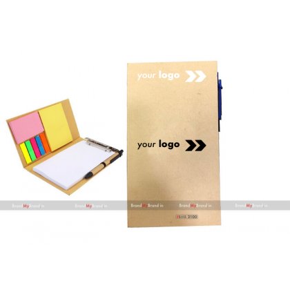 Personalized Eco Clip Board Set