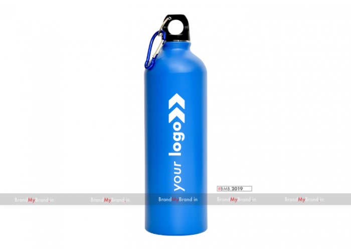 Personalized Sports Bottle Matt Blue (750 Ml)