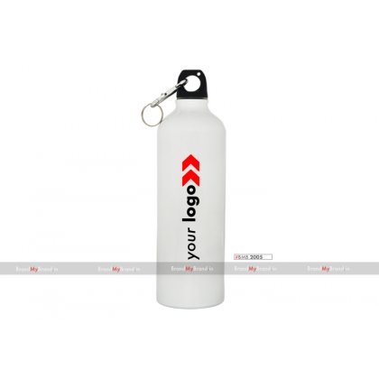 Personalized White Sublimation Sports Bottle (750Ml)