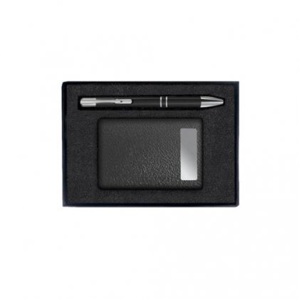 Gift Set Of Two (Card Holder An Pen)