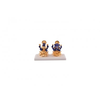 Laxmi Ganesh (Golden option 3) - 11 x 9 x7 cm (with premium box)