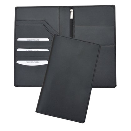 Personalized Passport & Travel Wallet - Leatherette