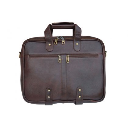 Personalized Laptop Bag - Genuine Leather