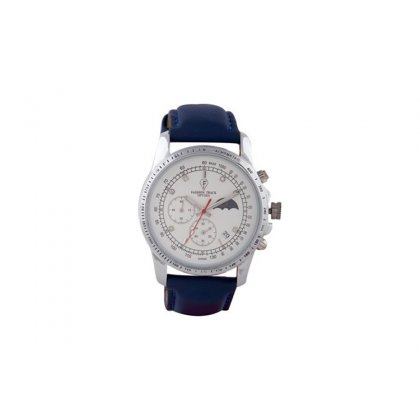 Personalized White Chronograph Watch