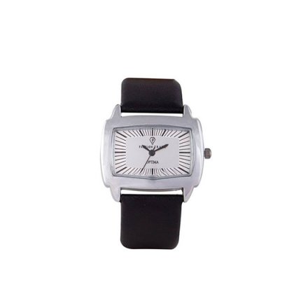 Personalized White/ Black Analog Watch