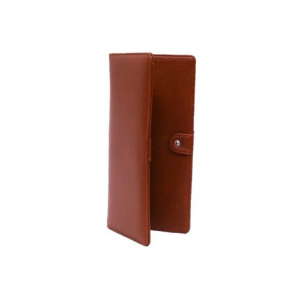 Personalized Cheque Book Folder With Pen Loop
