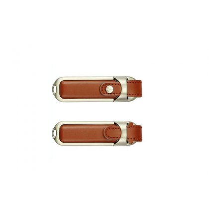 Personalized Leather Loop Pen Drive