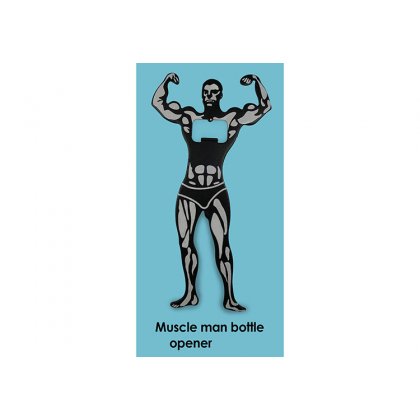 Personalized Muscle Man Bottle Opener