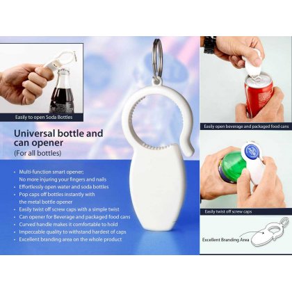 Personalized Universal Bottle And Can Opener : For All Bottles