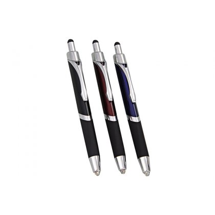 Personalized Write In The Dark Executive 'Click' Pen With Stylus