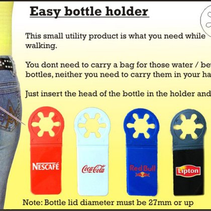 Personalized Easy Bottle Holder