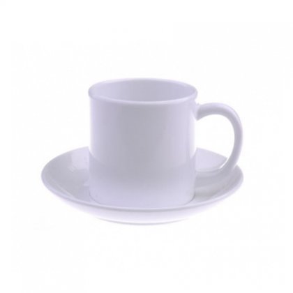 Personalized Sublimation Plastic White Mug