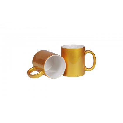 Personalized Bone China Gold Coated Mug