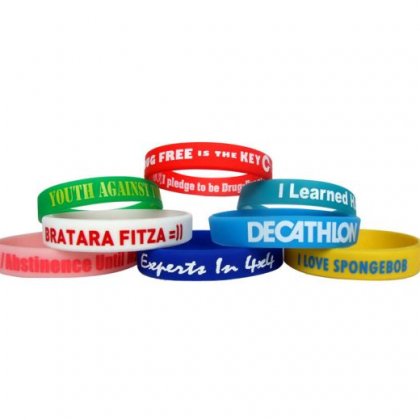 Personalized Silcon Wristband